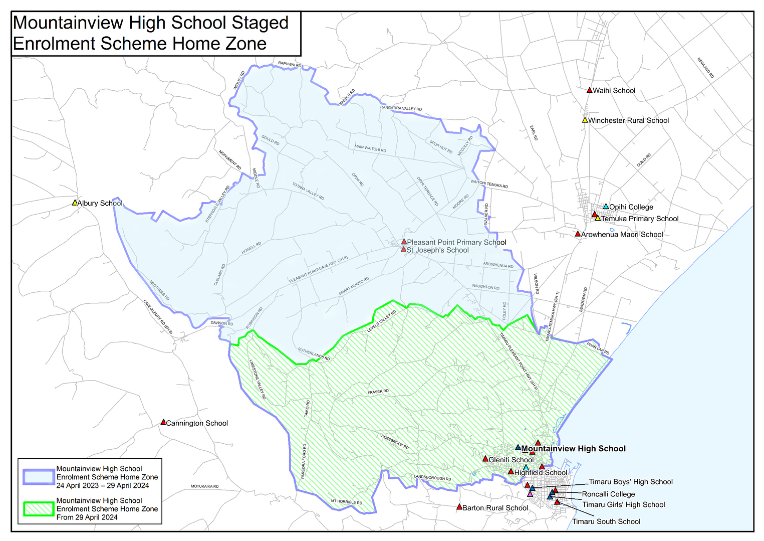 shaded map for 2023